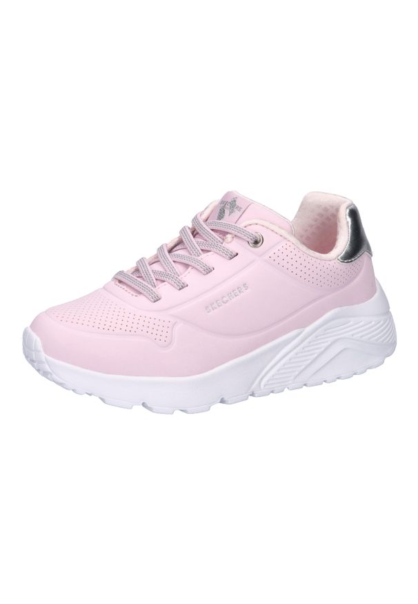 skechers - Buty SKECHERS UNO LITE-METALLIC MO Rose. Okazja: na co dzień. Kolor: różowy, szary, wielokolorowy, biały. Materiał: syntetyk, tkanina