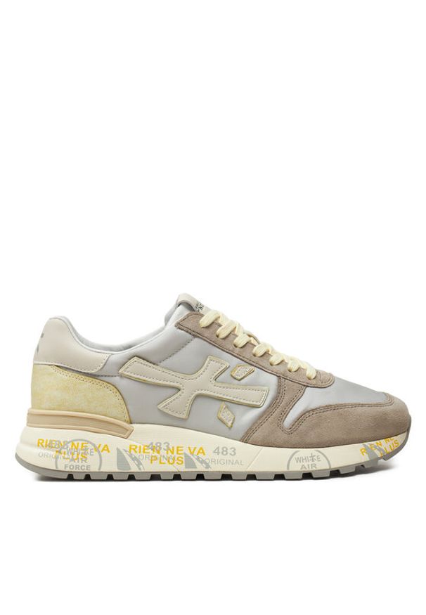 Premiata Sneakersy Mick VAR 6615 Szary. Kolor: szary