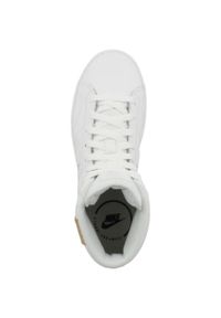 Tenisówki Nike Model Court Rooyale 2 Mid Kolor Biały. Kolor: biały, beżowy, wielokolorowy. Materiał: guma, syntetyk, materiał. Model: Nike Court. Sport: turystyka piesza