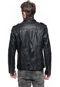 Tom Tailor - KURTKA SKÓRZANA TOM TAILOR LEATHER LOOK BIKER JACKET 3721883.00.12 COL. 2578 SSN 5040 #4
