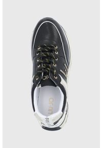 Liu Jo buty Liu Jo Maxi Wonder 20 kolor czarny na platformie. Nosek buta: okrągły. Zapięcie: sznurówki. Kolor: czarny. Obcas: na platformie