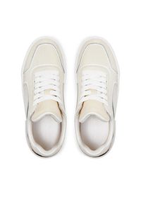 DKNY Sneakersy K3491306 Écru. Materiał: skóra #3