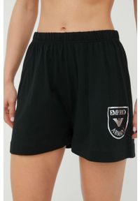 Emporio Armani Underwear piżama bawełniana 164565.2R255 kolor czarny bawełniana. Kolor: czarny. Materiał: bawełna #7