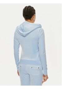 Juicy Couture Bluza Robertson JCAP176 Błękitny Slim Fit. Kolor: niebieski. Materiał: syntetyk #3