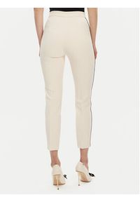 Elisabetta Franchi Spodnie materiałowe PA-T71-51E2-V360 Écru Regular Fit. Materiał: syntetyk #4