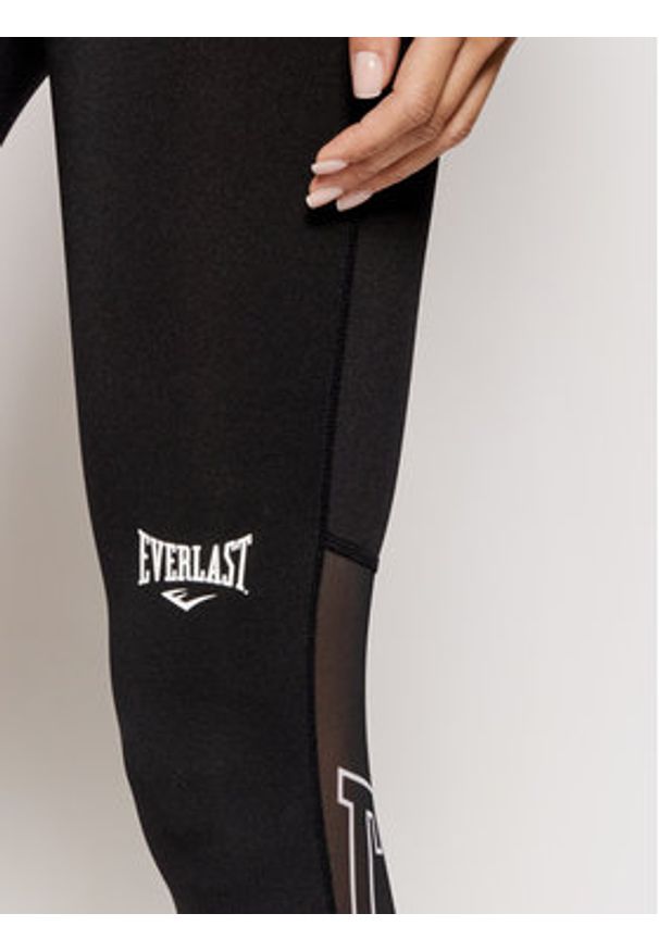 EVERLAST - Everlast Legginsy 787420-50 Czarny Slim Fit. Kolor: czarny. Materiał: syntetyk