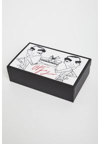 Pasek męski skórzany DSQUARED2. Materiał: skóra #3