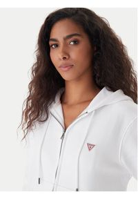 Guess Jeans Bluza W4YQ03 KC811 Biały Regular Fit. Kolor: biały. Materiał: bawełna #5