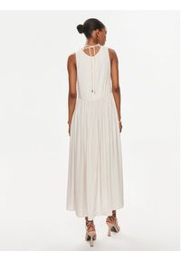 Pinko Sukienka codzienna Nemesi Abito 103562 A1WU Écru Regular Fit. Okazja: na co dzień. Materiał: wiskoza. Typ sukienki: proste. Styl: casual #4