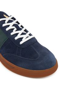 Polo Ralph Lauren Sneakersy Heritage Aera 809954903002 Granatowy. Kolor: niebieski. Materiał: skóra, zamsz #5