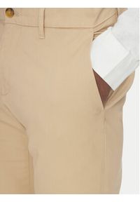 Michael Kors Chinosy CS4301KDR2 Beżowy Slim Fit. Kolor: beżowy. Materiał: bawełna
