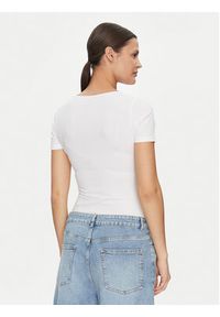 Guess Jeans Body W5GP25 J1314 Biały Slim Fit. Kolor: biały. Materiał: bawełna #4