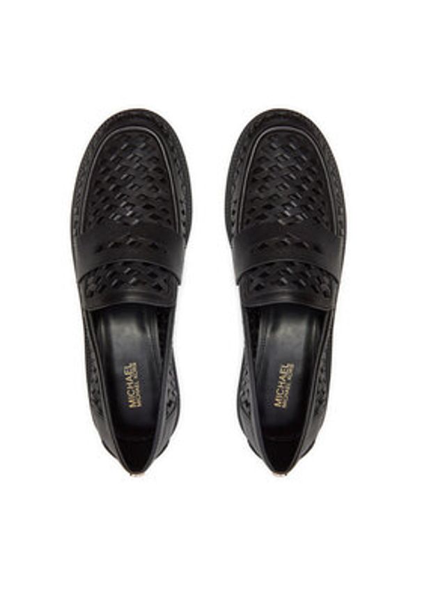 MICHAEL Michael Kors Mokasyny Eden Loafer 40T4EDMP3L Czarny. Kolor: czarny. Materiał: skóra