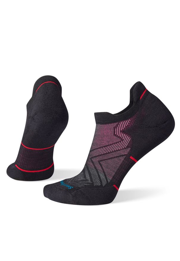Skarpety Biegowe Damskie Smartwool Run Targeted Cushion Low Ankle Socks. Kolor: czarny. Sport: bieganie