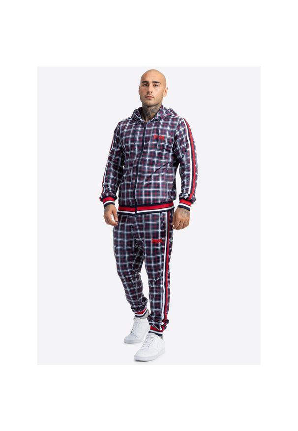 Dres Lonsdale Orbost. Kolor: wielokolorowy, niebieski, czerwony. Materiał: dresówka