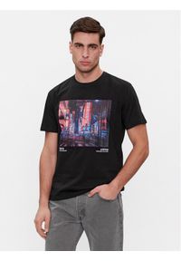Only & Sons T-Shirt Lex 22028171 Czarny Relaxed Fit. Kolor: czarny. Materiał: bawełna #1