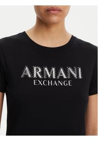 Armani Exchange T-Shirt XW000387 AF10354 UC001 Czarny Regular Fit. Kolor: czarny. Materiał: bawełna #5