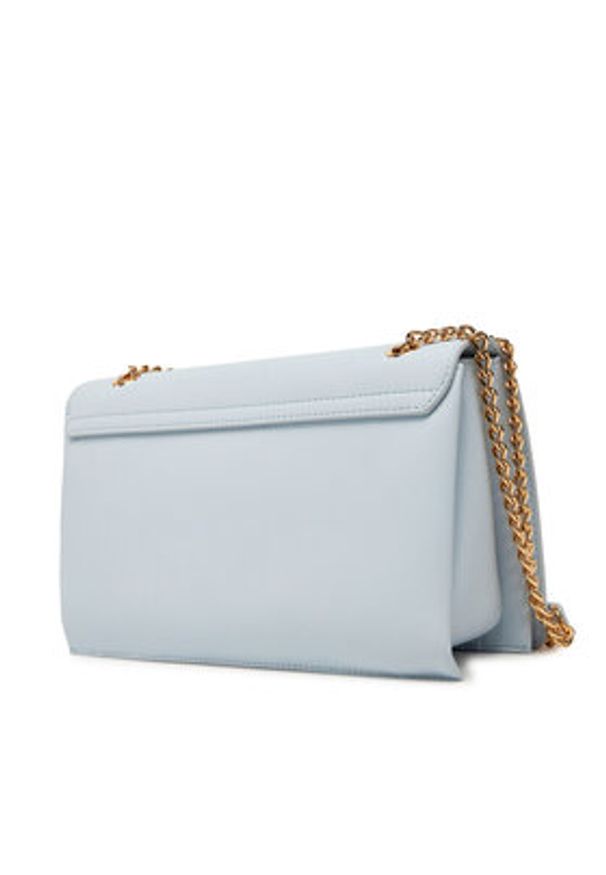 Love Moschino - LOVE MOSCHINO Torebka JC4192PP1MKD0712 Błękitny. Kolor: niebieski. Materiał: skórzane