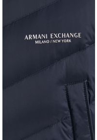 Armani Exchange Kurtka puchowa 8NZL20.ZNW3Z.NOS męska kolor granatowy zimowa. Kolor: niebieski. Materiał: puch. Sezon: zima #6