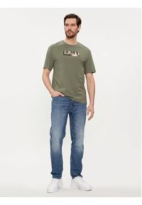 Jack & Jones - Jack&Jones Komplet 5 t-shirtów Aop Print 12260781 Kolorowy Relaxed Fit. Materiał: bawełna. Wzór: nadruk, kolorowy #9