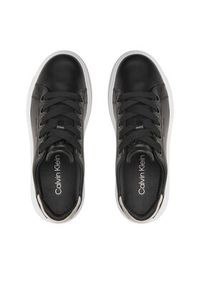 Calvin Klein Sneakersy Cupsole Lace Up Lth HW0HW02085 Czarny. Kolor: czarny #3