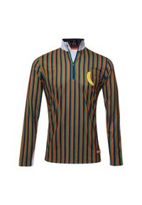 GARETH & LUCAS - Bluza narciarska Męska Gareth & Lucas The Forty-One. Kolor: pomarańczowy, niebieski, wielokolorowy, zielony. Materiał: poliester, elastan. Sezon: zima. Sport: narciarstwo #1