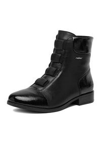 Rieker Botki CEO-77053-00 Czarny. Kolor: czarny. Materiał: skóra #6