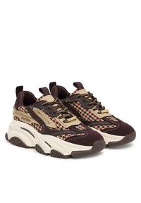 Steve Madden Sneakersy SM11004652 Brązowy. Kolor: brązowy. Materiał: skóra #4