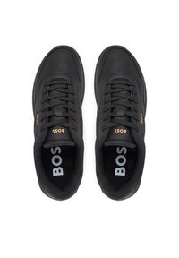 BOSS Sneakersy Titanium Runn 50536481 Czarny. Kolor: czarny. Materiał: materiał #2