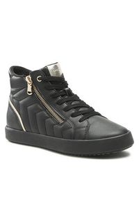 Geox Sneakersy D Blomiee E D266HE 0BCAR C9999 Czarny. Kolor: czarny. Materiał: skóra