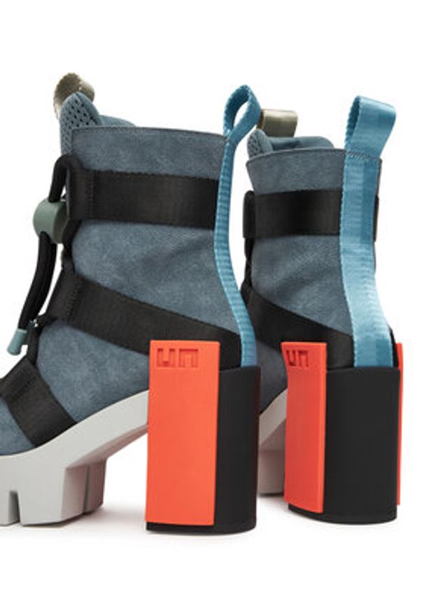 United Nude Trzewiki Grip Nomad Mid II 1076490857 Szary. Kolor: szary. Materiał: zamsz, skóra