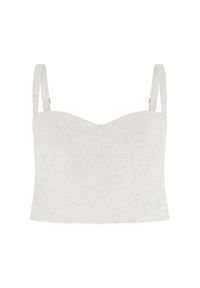 Guess Top 181855 Biały Classic Fit. Kolor: biały #5