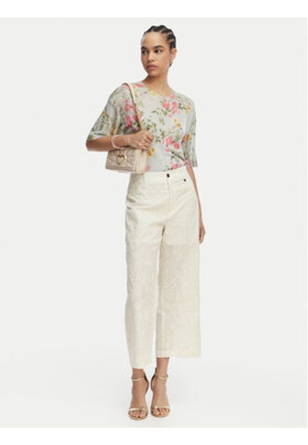 Liu Jo Sweter WA6422 MA71N Niebieski Regular Fit. Kolor: niebieski. Materiał: wiskoza