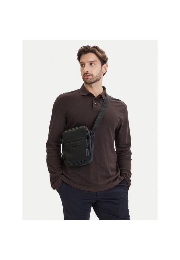 Saszetka Blauer. Kolor: czarny