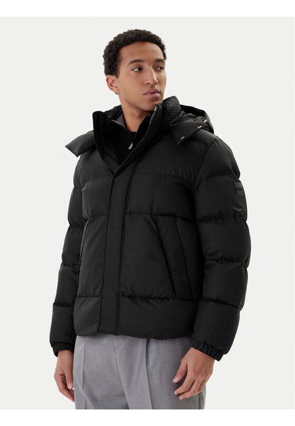 BOSS Kurtka zimowa H-Corbinian5 50548727 Czarny Regular Fit. Kolor: czarny. Materiał: syntetyk. Sezon: zima