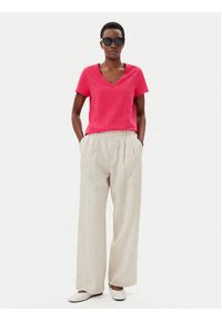 GAP - Gap T-Shirt 723631-05 Różowy Regular Fit. Kolor: różowy. Materiał: bawełna #5