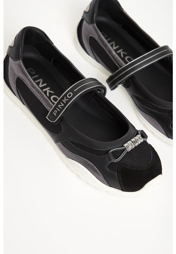 Pinko - Baleriny damskie skórzane PINKO. Materiał: skóra