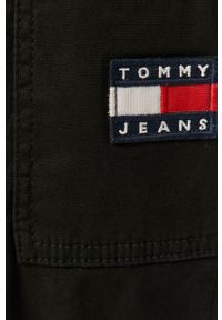 Tommy Jeans - Spodnie. Okazja: na co dzień. Stan: podwyższony. Kolor: czarny. Materiał: tkanina, bawełna. Styl: casual #4