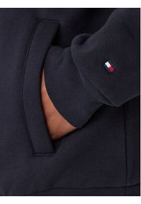TOMMY HILFIGER - Tommy Hilfiger Bluza Arch Stand MW0MW41425 Granatowy Regular Fit. Kolor: niebieski. Materiał: bawełna #5