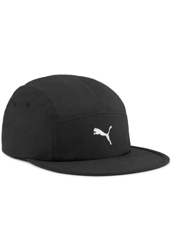 Puma - Czapka z daszkiem PUMA ESS Running 5 Panel. Kolor: czarny
