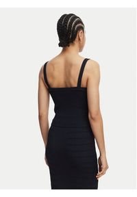 Guess Top W5YR10 Z0130 Granatowy Regular Fit. Kolor: niebieski. Materiał: syntetyk #5