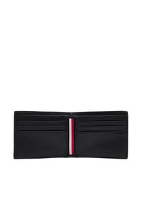 TOMMY HILFIGER - Tommy Hilfiger Duży Portfel Męski Th Corp Mini Cc Wallet AM0AM13244 Czarny. Kolor: czarny. Materiał: skóra