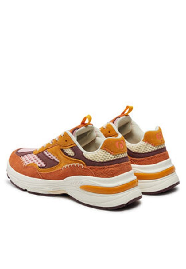 Desigual Sneakersy 24SSKP08 Kolorowy. Materiał: skóra. Wzór: kolorowy