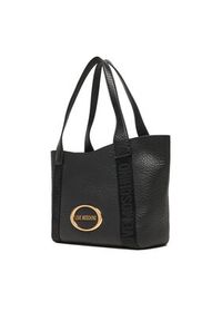 Love Moschino - LOVE MOSCHINO Torebka JC4337PP0NK1400A Czarny. Kolor: czarny. Materiał: skórzane #5