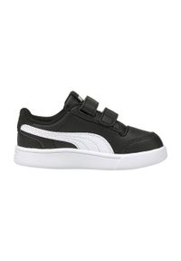 Buty do chodzenia dla dzieci Puma Shuffle JR. Okazja: na co dzień. Kolor: biały, wielokolorowy, czarny. Sport: turystyka piesza
