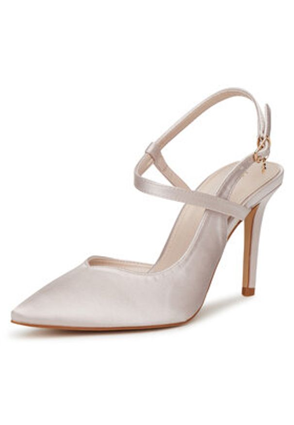 DeeZee Szpilki DF-82780-11 Różowy. Kolor: różowy. Materiał: materiał. Obcas: na szpilce