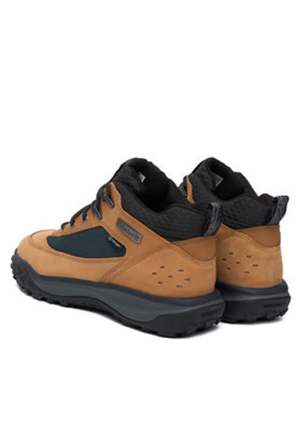 Timberland Sneakersy Timbercush Motion 7 Mid TB0A2NDCEM51 Brązowy. Kolor: brązowy. Materiał: nubuk, skóra
