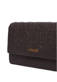 Liu Jo Torebka AF6210 E1139 Brązowy ciemny. Kolor: brązowy. Materiał: skórzane #2