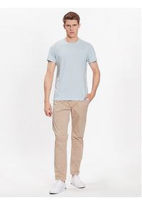 Blend T-Shirt 20715011 Błękitny Regular Fit. Kolor: niebieski. Materiał: bawełna #4