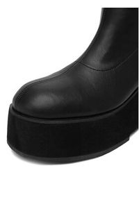 DeeZee Botki W3LH164802 Czarny. Kolor: czarny. Materiał: syntetyk, materiał #5